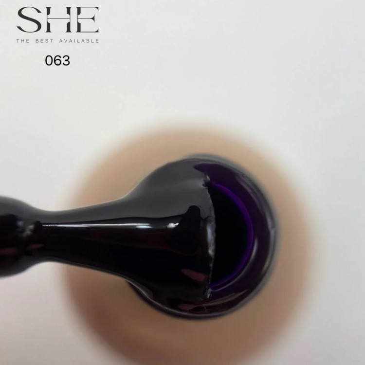 Гель-лак 063 SHE, 10 мл