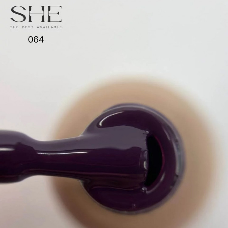 Гель-лак 064 SHE, 10 мл