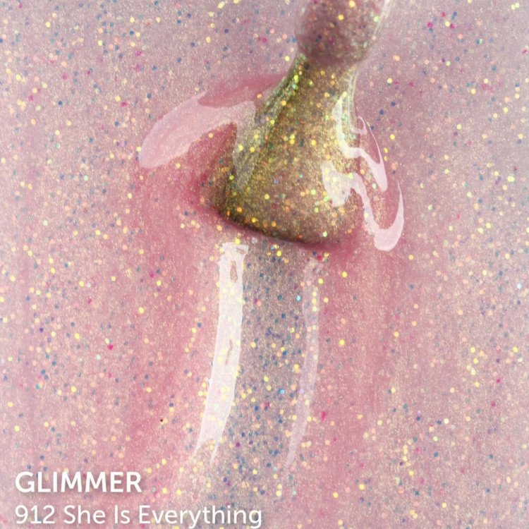 Гель-лак Milk Glimmer 912 She Is Everything, 9мл