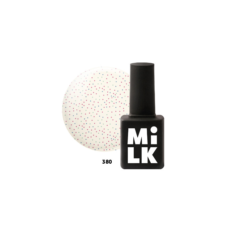 Гель-лак Milk Smoothie 380 Vanilla Chia, 9мл