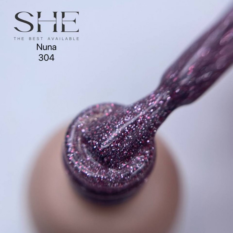 Гель-лак NUNA 304 SHE, 10 мл