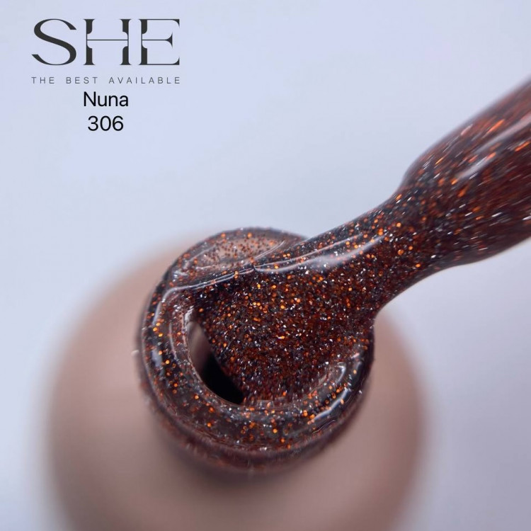 Гель-лак NUNA 306 SHE, 10 мл