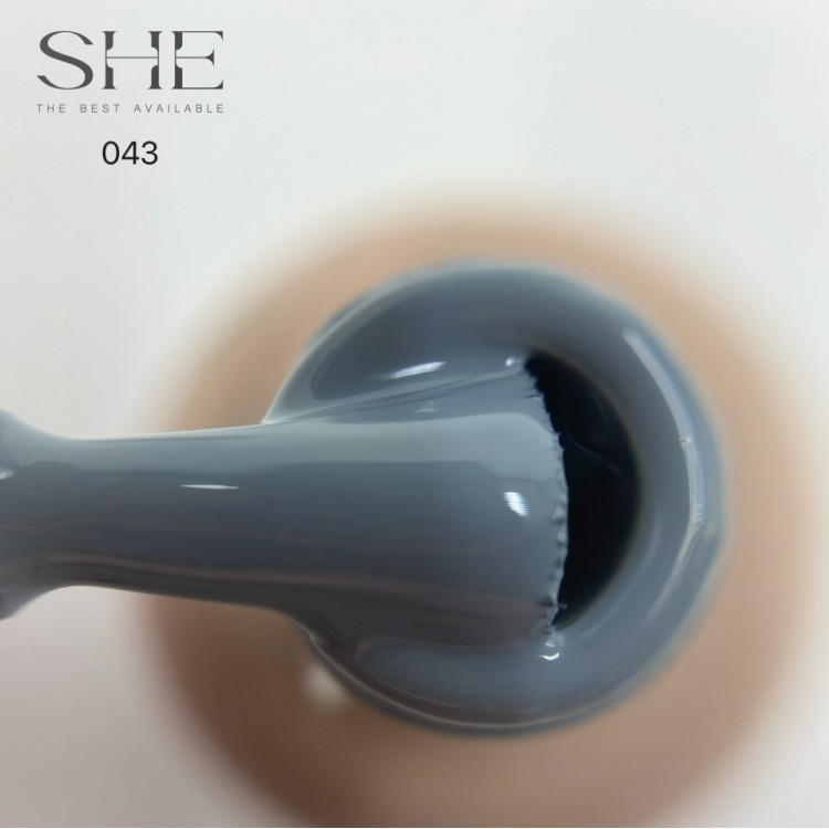 Гель-лак 043 SHE, 10 мл