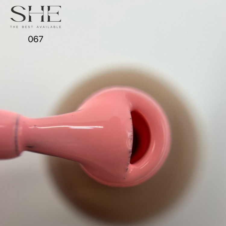 Гель-лак 067 SHE, 10 мл