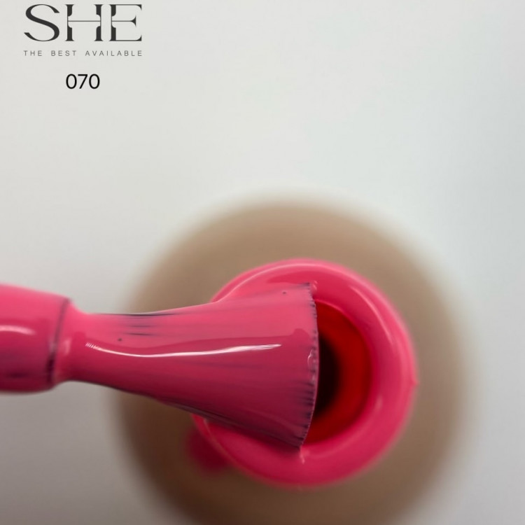 Гель-лак 070 SHE, 10 мл